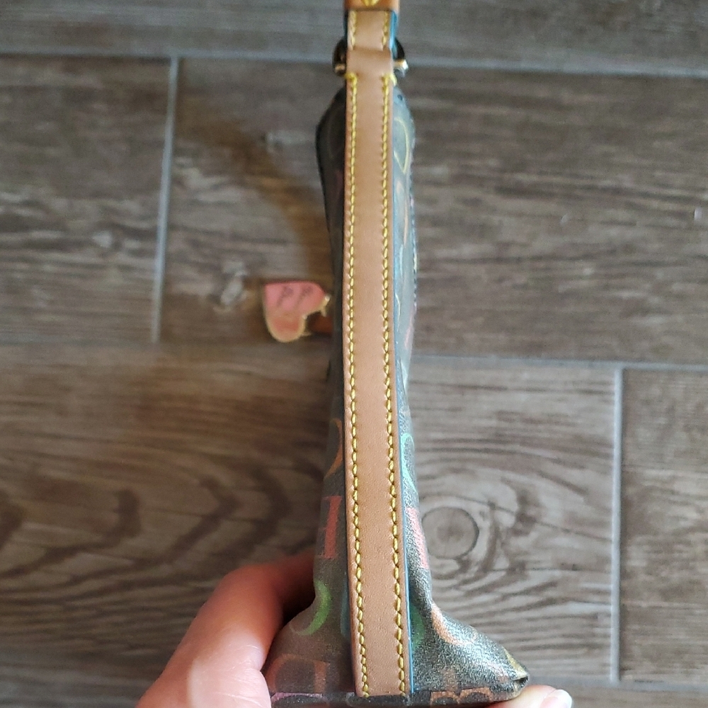 Dooney & Bourke Colorful Logo Shoulder Bag - Picture 4 of 11